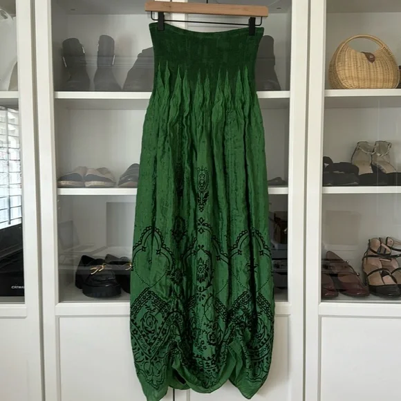 Lapis Boho Tube Dress One Size - Picture 1 of 5